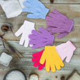 thumbnail image 3 of Guantes Exfoliantes Duufin Multicolor para Ducha, Spa y Masaje, 3 of 7