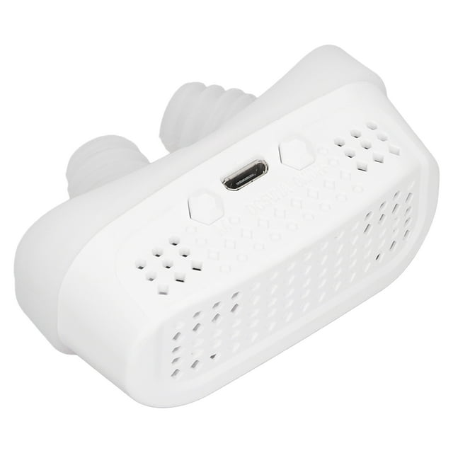 Electric Prevent Snoring Device, 65 X 32 X 32mm, Improve Sleep Quality Silicone Strap Snoring Problem Solution