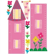 Wallies Peel & Stick Princess Growth Chart, 2 sheets - 19" x 25"