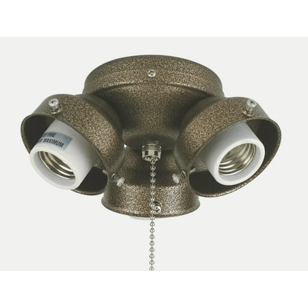 Fanimation Fans-F301AZ-220-Accessory - Three Light Fitter Aged Bronze
