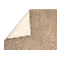 thumbnail image 5 of Better Trends Trier 2 Piece 100% Cotton Tufted Bath Rug with Non-Slip Backing - Beige, 5 of 5