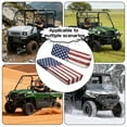 thumbnail image 5 of Uorisanigo UTV Seat Covers Set Universal American Flag Print Seat Pad Cover for Kawasaki Mule 4010 4x4 SE 2016-2018, UTV Bench Seats Cover Accessories, Breathable Padded Protector, 5 of 7