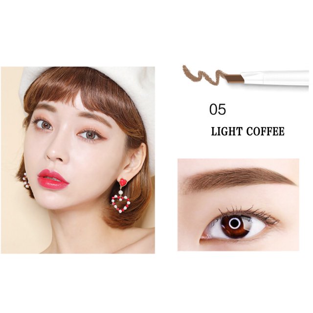 mtvxesu Eyebrow Pencil Double-headed Eyebrow Pencil Make-up, Natural And Easy To Color Sale