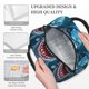 thumbnail image 3 of Disketp Cartoon Cute Shark Bolsa Térmica para Almuerzo, Lonchera con Abertura Amplia y Gran Capacidad, Organizador Reutilizable para Mujeres, Hombres y Adultos, 3 of 6