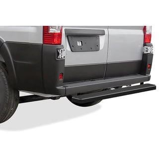APS 6" Running Boards For Ram ProMaster 2014-2025 - Stainless Steel Black Powder Coated Nerf Bars