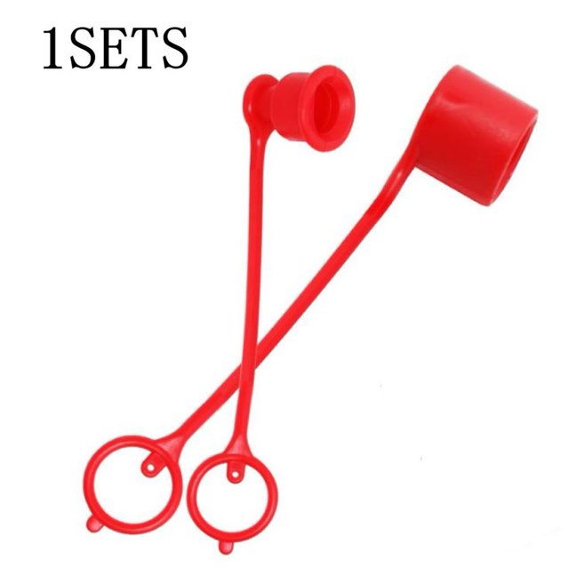 Oil Pressure Pipeline Dust Cap Rubber Dust Cap Hydraulic Quick Coupling Dust Cap Quick Coupler Pipeline Connecting Accessories FF-02(1/4)