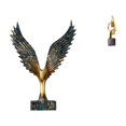 thumbnail image 1 of Estatua de la casa,Estatua de ala hecha a mano,artesanía de resina para cafetería,Escultura de alas extendidas,adorno artesanal,Estatua de arte abstracto,Estatua de arte abstracto Escultura, 1 of 8