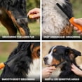thumbnail image 4 of UYGDUY-Poodle Grooming Comb - Metal Dematting Comb with Long & Short Stainless Steel Teeth for Removing Matted Hair & Knots, Safe and Gentle for Dogs & Cats (Orange), 4 of 4
