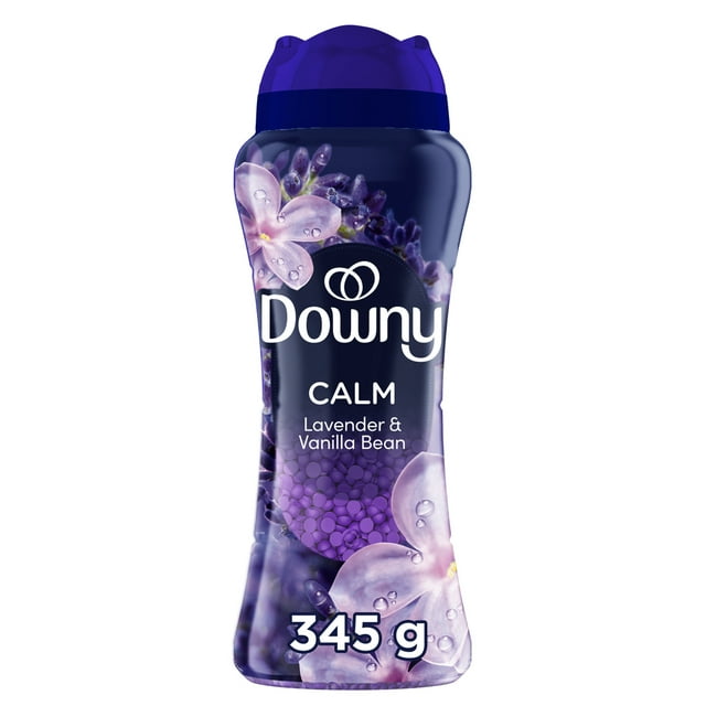 Perlas de Perfume Downy Calm Aroma a Lavanda y Vainilla, 345g con 6X Más Fragancia*