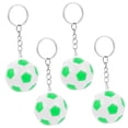 thumbnail image 5 of WASHWEPE Soccer Ball Keychains Assorted Color For Backpacks Hanging Ornament 4Pcs 1.4In, 5 of 8