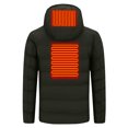 thumbnail image 4 of Fesfesfes Outdoor Warm Puffer Jacket for Men and Women Heated Coat For Riding Skiing Outdoor Coat Charging Heated Coat Hoodie Jacket On Sale, 4 of 5
