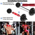 thumbnail image 5 of Coussin de Musculation Entraînement Physique Barre de Musculation Protection Cou Épaule Coussin de Musculation Équipement d'Entraînement des Hanches, 5 of 5
