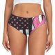 thumbnail image 1 of Fotbe Ribbon Breast Cancer Awareness Calzones Estampados para Mujer – Ropa Interior de Algodón, Cómoda, Suave y Elástica-X-Small, 1 of 6