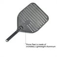 thumbnail image 5 of Perforated Turning Peel 12 Inch Rectangular Pizza Shovel Aluminum Hard Coating Pizza Peel Paddle Short Pizza Tool, 5 of 8