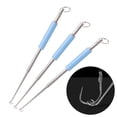 thumbnail image 2 of 1/2/3pcs Fish Hook Remover Detacher Tool Hook Quick Removal Descending Device Stainless Steel Dehooking Fish Pickers, 2 of 8