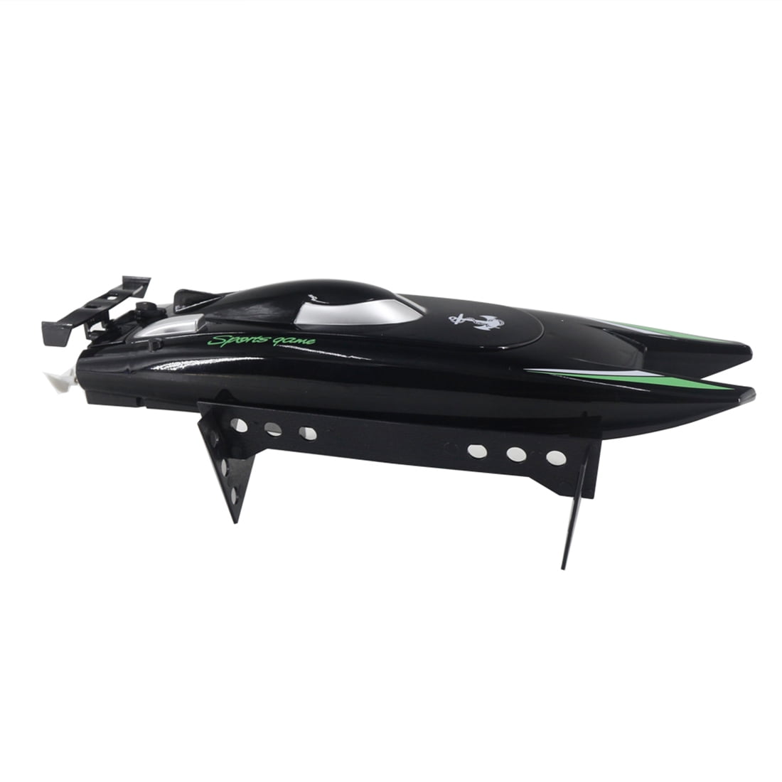 Dual Motor RC Boat, 2.4G Electric Waterproof Remote Control Boat Model, 30 KM/H High Speed Racing Speedboat