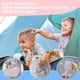 thumbnail image 4 of Mini ventilador portátil USB plegable personal de mano con banco de energía, soporte para teléfono, recargable tipo C, ajuste de 4 velocidades para mujeres, niñas y niños, 4 of 5