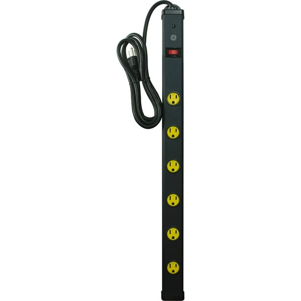 GE 6Outlet HeavyDuty Power Strip