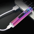 thumbnail image 3 of Mini USB Electric Arc LED Flameless Lighter Cigarette Lighter with Power DisplayColor Ice, 3 of 4