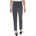 thumbnail image 2 of Kirkland Signature Ladies' Modern Fit Comfort Stretch Ankle Ankle Pant (4, Gray), 2 of 4