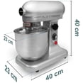 thumbnail image 4 of Batidora Industrial Planetaria 7l 3vel 127v Reposteria Rhino Rhino BATI-7, 4 of 4