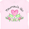 thumbnail image 4 of Inktastic Mawmaw's Girl- heart flowers Girls Toddler T-Shirt, 4 of 5