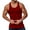Red, variant on sunsanly O-Neck Sleeveless Racerback Men Vest Summer Ribbed Solid Color Fitness Vest Top