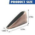 thumbnail image 2 of TALENO Door Stoppers for Bottom of Door,Spring Heightening Design Door Stoppers Heavy Duty,Effectively Fix the Door Door Stoppers for Wall,brown, 2 of 7