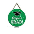 thumbnail image 7 of Fasiaou Wooden Graduation Party Decoration Door Plaque Congratulates Graduation Season Decoration Hanging Circular Plaque/house/A Gift, 7 of 7