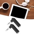 thumbnail image 1 of Adaptador macho hembra Jadeshay 10 unidades 90 grados 3,5 mm Adaptador para auriculares artesanía superior, 1 of 8
