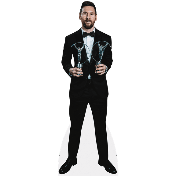 Lionel Messi (Awards) Mini Cardboard Cutout Standee