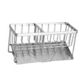 thumbnail image 4 of Soporte de esponja de jabón con estante de bandeja de drenaje automático, organizador de carrito de dispensador de jabón de cocina, organizador de Hierro BLESIY rejilla de drenaje, 4 of 8