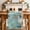Green, variant on Teal Blue Coastal Table Runner 72 Inches, Summer Beach Starfish Shell Coral Nautical Retro Bed Runner Dresser Scarves Tabletop for Indoor Outdoor Parties/Ceremony/Banquet, 14" x 72"
