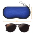 thumbnail image 3 of Fintie Eyeglasses Sunglasses Case with Carabiner Hook, Ultra Light Portable Anti-scratch Soft Travel Bag, 3 of 7