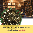 thumbnail image 5 of Luces navideñas DOSYU serie Blanco CALIDO 200 LEDs 10 Metros DY-ICE200L-V8, 5 of 5