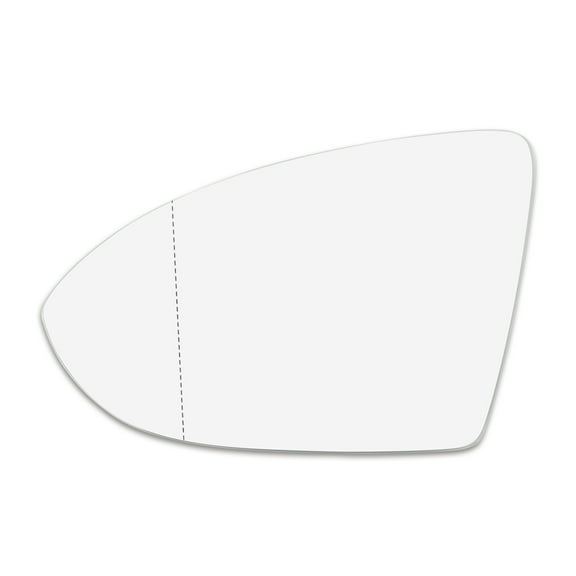 Unique Bargains Mirror Glass Heated Backing Plate Left Side Rearview Mirrors