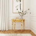 thumbnail image 2 of Butler Specialty Company Hampton Burl Demilune 36" Console Table - Light Brown, 2 of 7