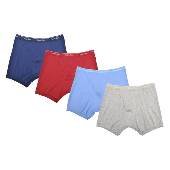 Calvin Klein Men's Underwear Cotton Classics Boxer Briefs 3 or 4 Pack