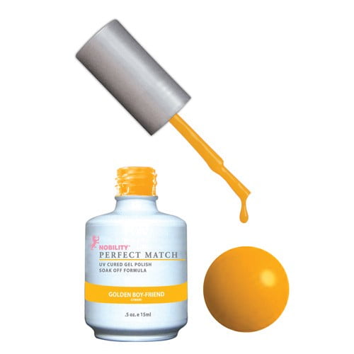 lechat perfect match nail polish, golden boy-friend, 0.500 ounce