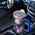 thumbnail image 6 of OBREWU Pioneer Flower Tumbler with Handle and Lid,Pioneer Flower 40oz Double Wall Vacuum Insulated Tumbler,Cups Gift for Women and Men, 6 of 7