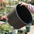 thumbnail image 2 of icolorfuled 2pcs Extra Large Plastic Planter Gardening Plant Pot Portable Large Plant Flowerpot, 2 of 7