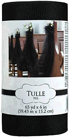 amscan Tulle Spool - Black