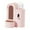 Pink-2.6oz, variant on Gytml 2 In 1 Food Water Dispenser, Large Capacity Leak-Proof Design Feeder For Cages, Detachable And Washable Automatic Feeder For Rabbit Guinea Pigs Small Animals White-2.6oz