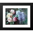 thumbnail image 2 of Licinio Barzanti 24x19 Black Modern Framed Museum Art Print Titled - Flowers, 2 of 5