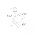 thumbnail image 6 of L-7011-930-BK-WAC Lighting-Oculux-11W 1 LED L Track Head in Contemporary Style-2.38 Inches Wide by 6.38 Inches High-Black Finish, 6 of 6