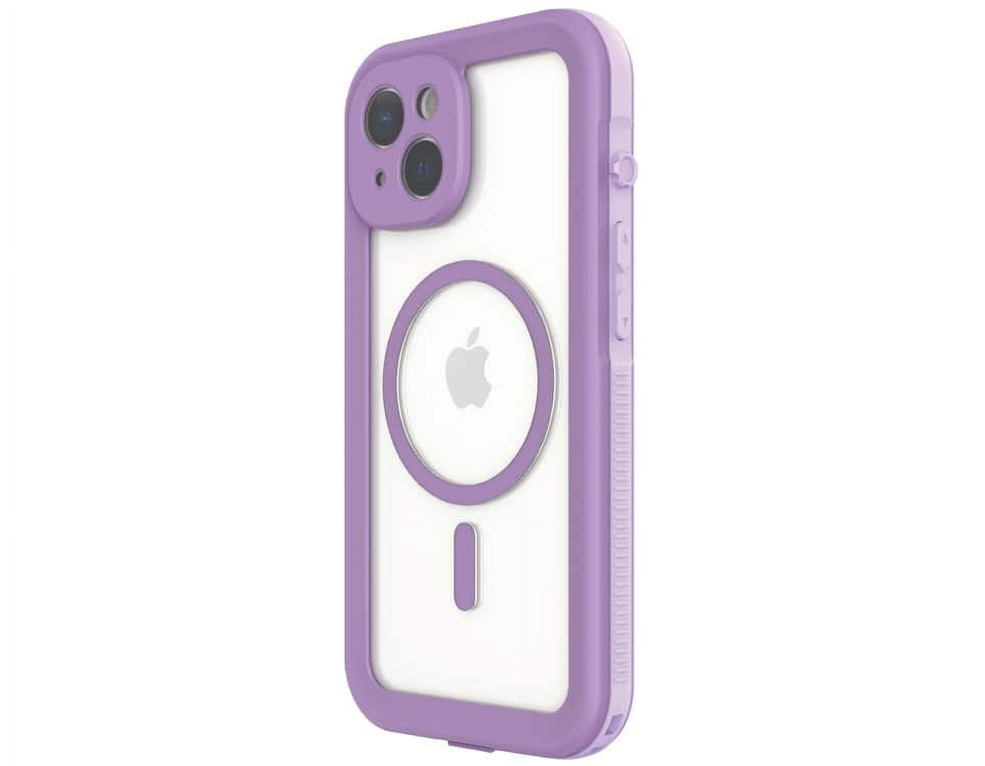 Body Glove Waterproof Slim Profile Cell Phone Case for Apple iPhone 14, Muted Lavender