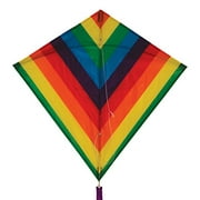 In the Breeze Rainbow Stripe Diamond Kite, 30"