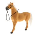 thumbnail image 2 of Figurines de Modèles de Cheval Factice Simulation Modèle Animal Statue Collections Maison Bureau Marron, 2 of 6