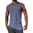 thumbnail image 2 of Pullover de Impresión de Moda Casual de los Hombres Cuello Redondo sin Mangas para Deportes Al Aire Libre Y Uso Diario, 2 of 5