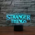 thumbnail image 1 of Noche Stranger Things Led Lámpara de ilusión óptica Luz diurna Luz nocturna Acrílico Lamparas Tmvgtek Para estrenar, 1 of 1